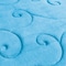 Hastings Home 2 pc Memory Foam Bath Mat Set by Hastings Home -Coral Fleece Embossed Pattern - Blue 351151WNL - alternate 2